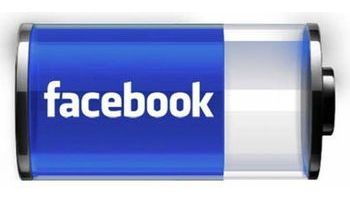 consumo de batería de aplicación Facebook